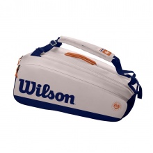Wilson Racketbag (Schlägertasche) Roland Garros Premium oyster 9er